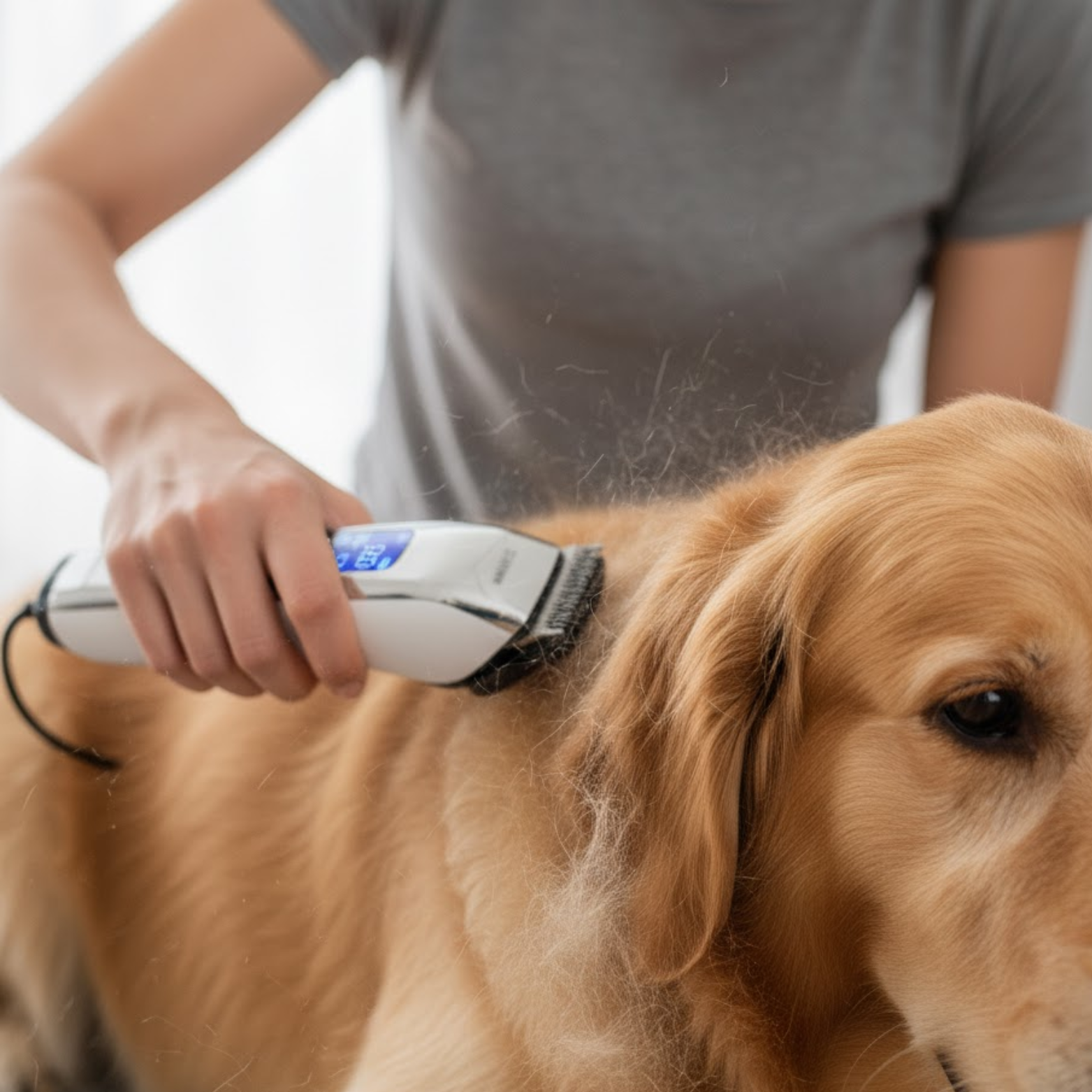 Professional Cordless Pet Hair Clipper for Dogs and Cats Grooming