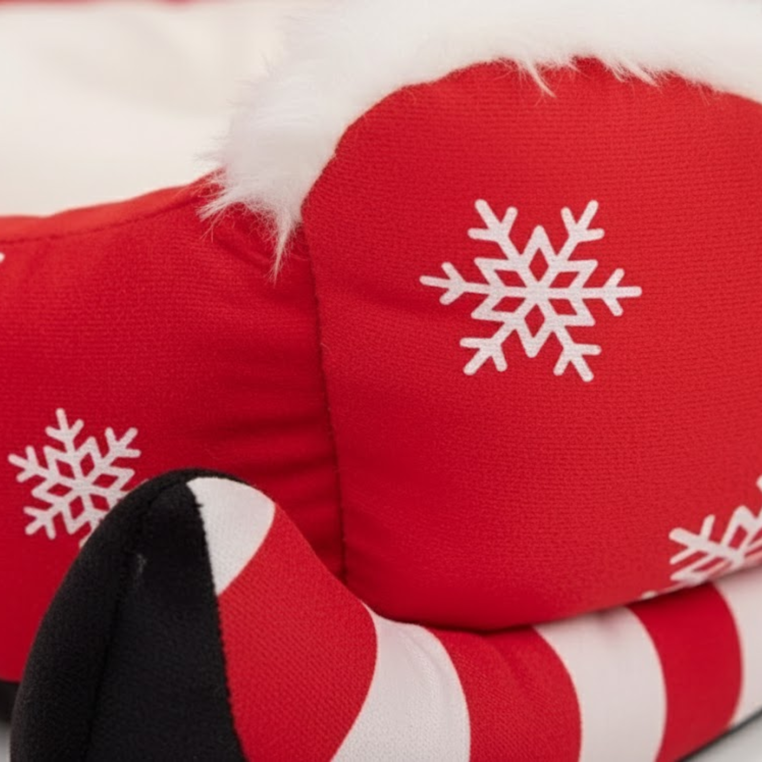 Christmas Sleigh Bed Removable Washable Plush Pet Nest