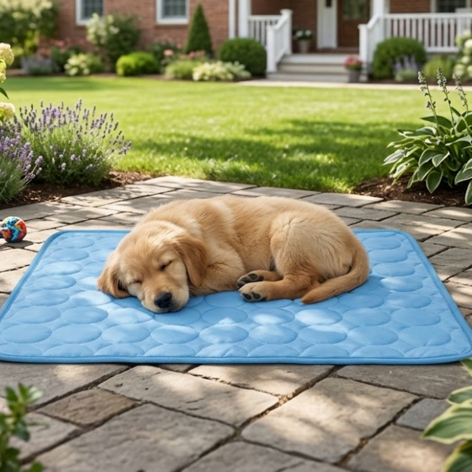 Self-Cooling Dog Mat Washable Breathable Pet Mattress Blanket for Dogs and Cats