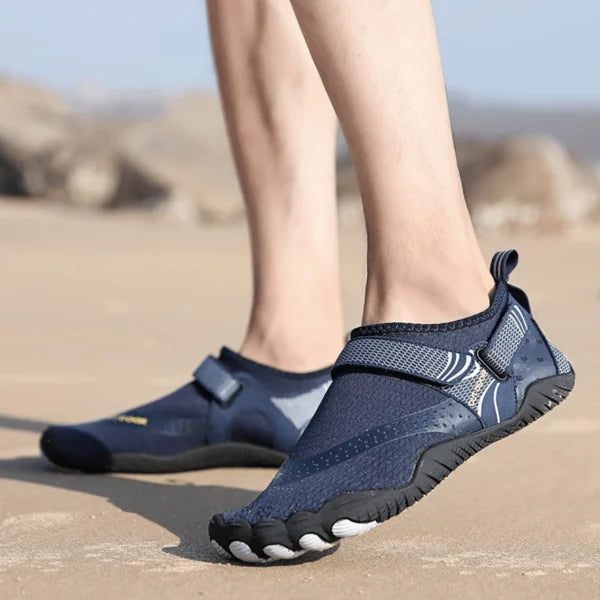 Unisex aqua shoes | natural foot motion design | beach vacation accessory