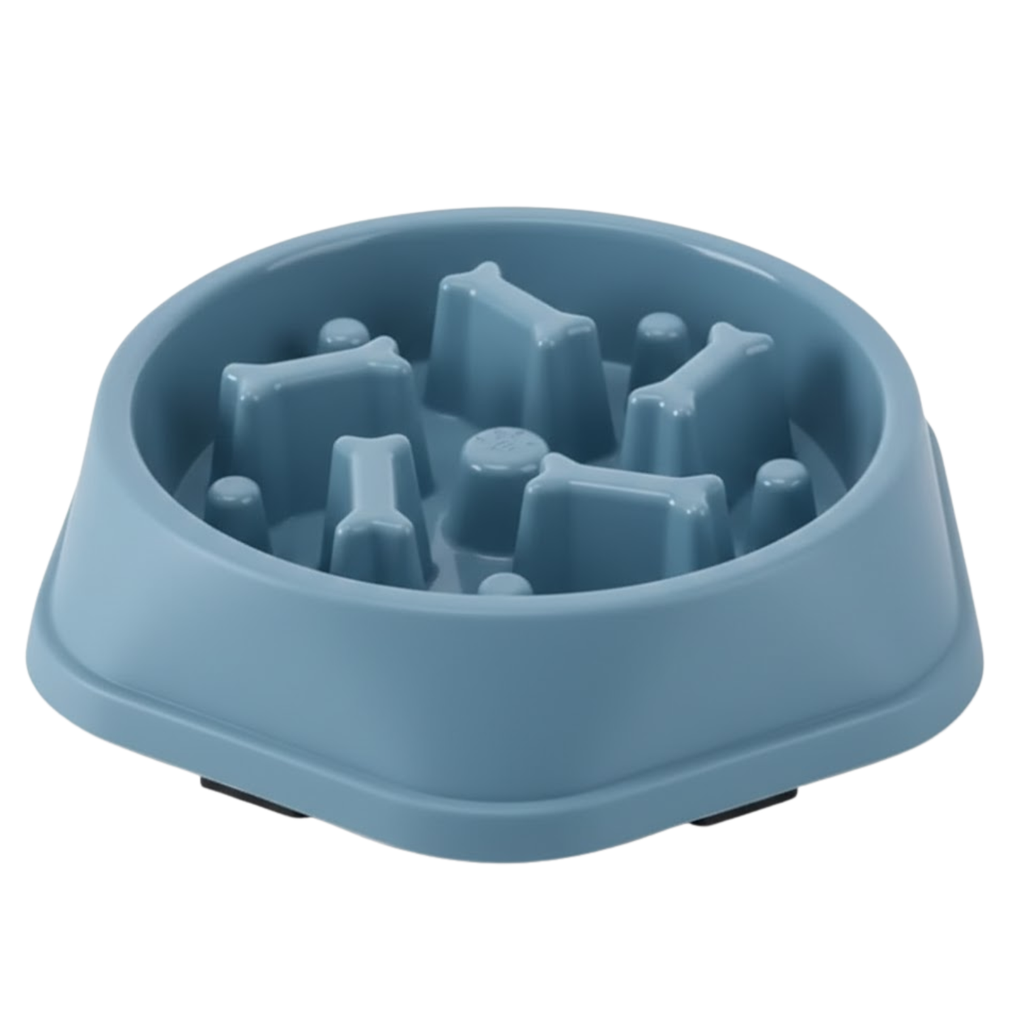 Pet Cat Dog Slow Food Bowl Anti-choking Non-slip