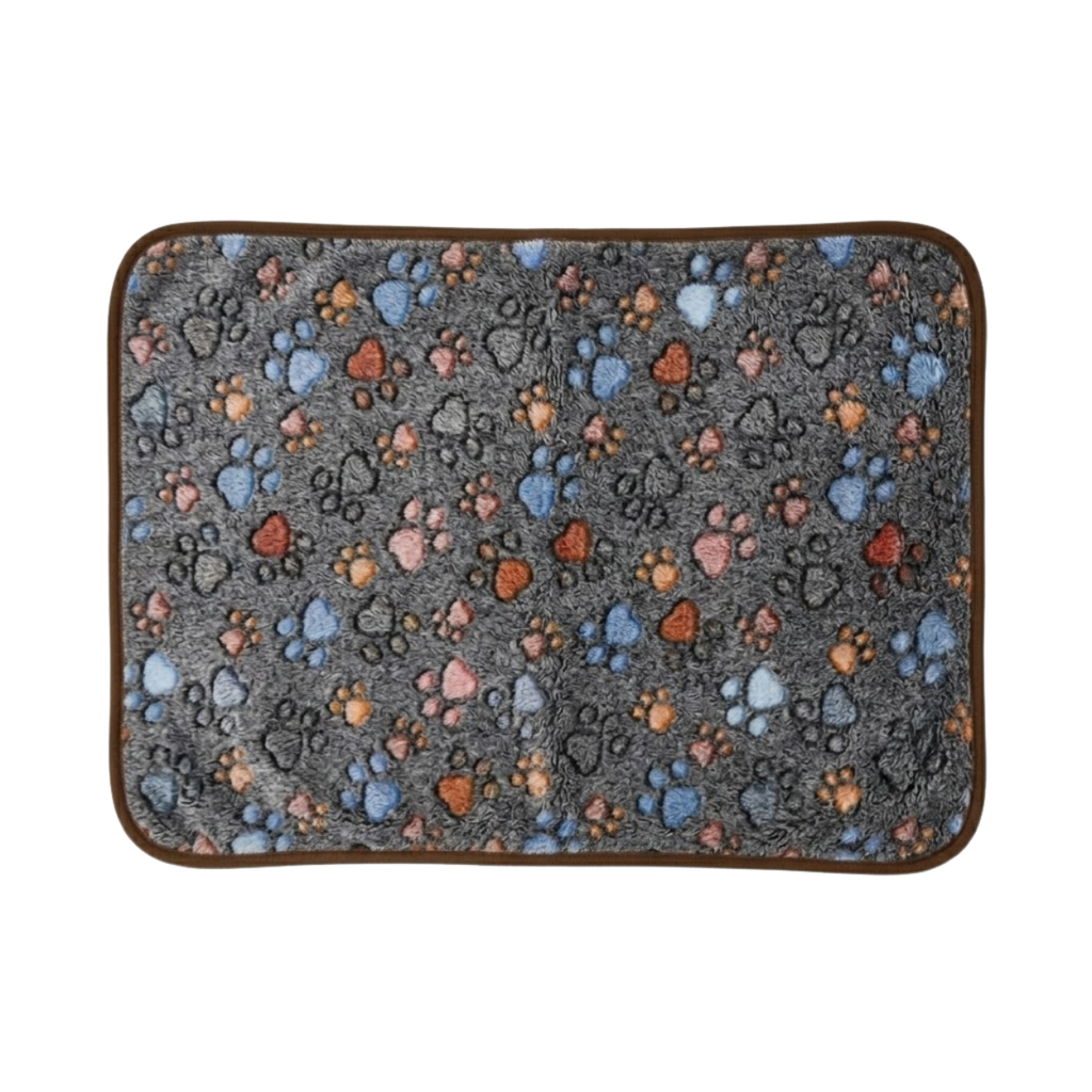 Soft Flannel Pet Blanket Breathable Coral Fleece Sleeping Mat for Dogs and Cats