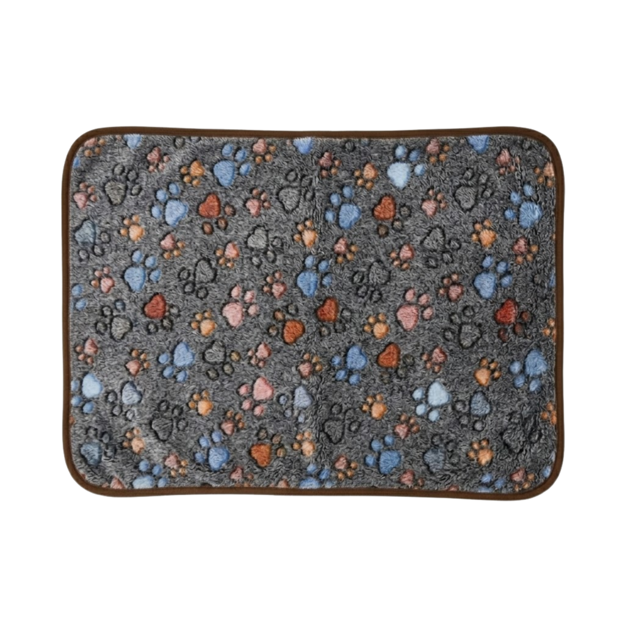 Soft Flannel Pet Blanket Breathable Coral Fleece Sleeping Mat for Dogs and Cats