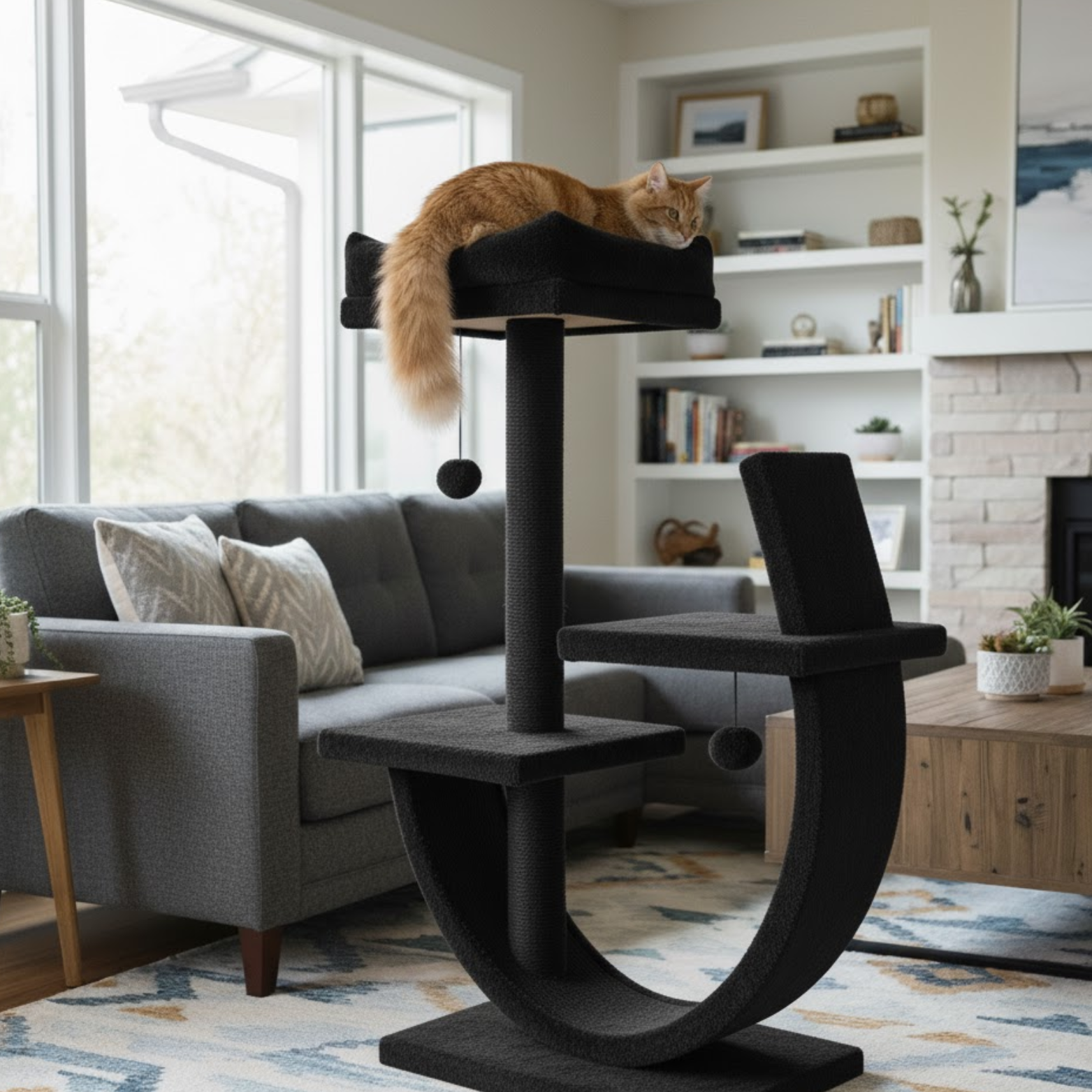 Modern Cat Tree Tower