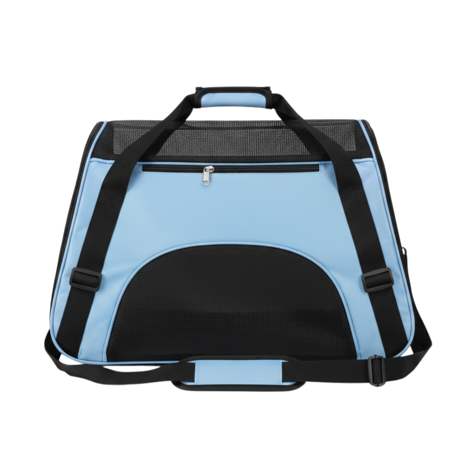 Soft-Sided Pet Carrier Bag Breathable Mesh Foldable Oxford Travel Handbag for Cats Dogs