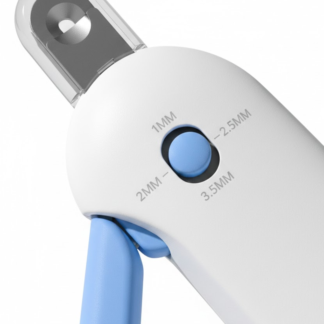 Professional Stainless Steel Pet Nail Clippers with Adjustable Aperture for Cats
