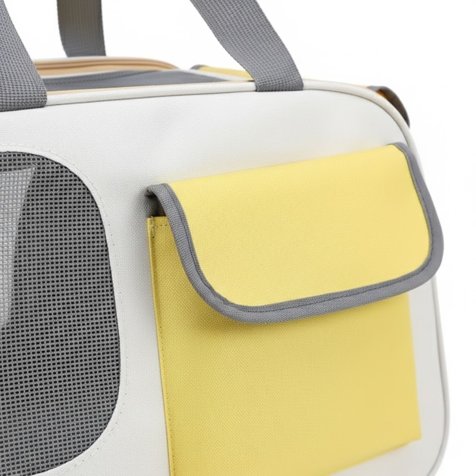 Soft-Sided Pet Carrier Bag with Breathable Mesh for Cats and Small Dogs