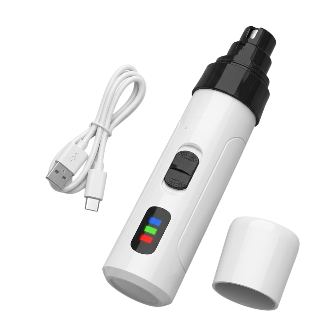 Electric Pet Nail Grinder Rechargeable USB Professional Dog and Cat Paws Nails Trimmer