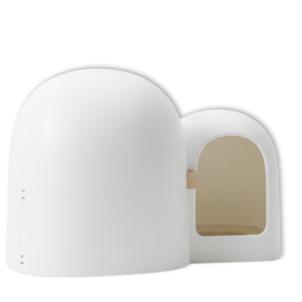 Fully Enclosed Cat Litter Box Anti-odor Cat Toilet Eco-friendly