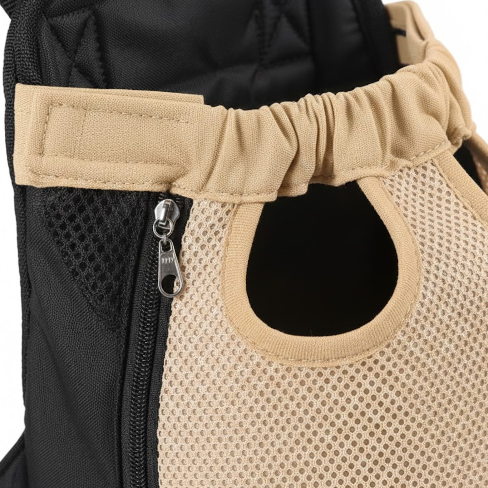 Adjustable Dog Carrier Backpack with Legs Out Design and Breathable Cotton Mesh