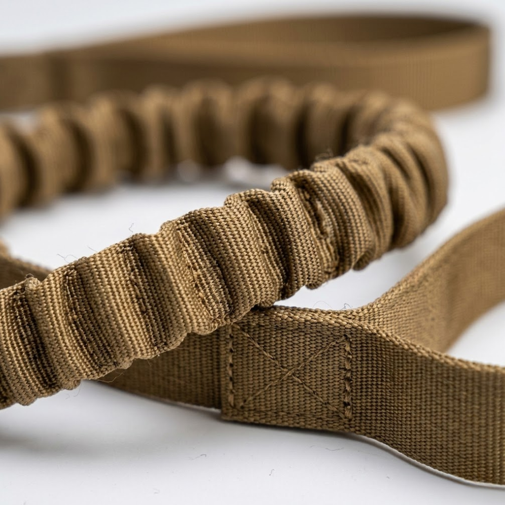 Tactical Nylon Dog Collar with Integrated AirTag Holder and Metal Buckle