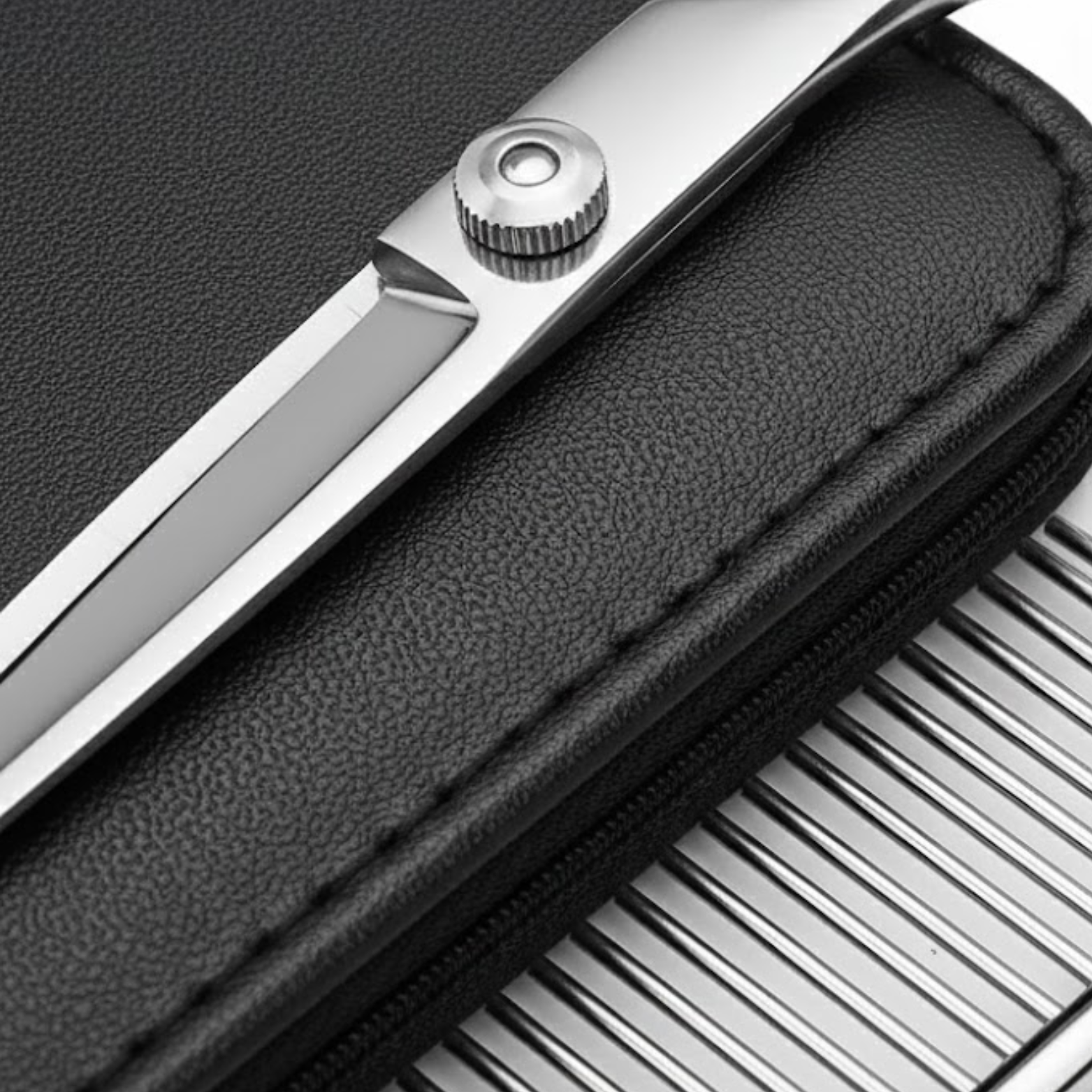 Dog Grooming Scissors Set Stainless Steel Round Tip Safety Shears with Trimming Comb