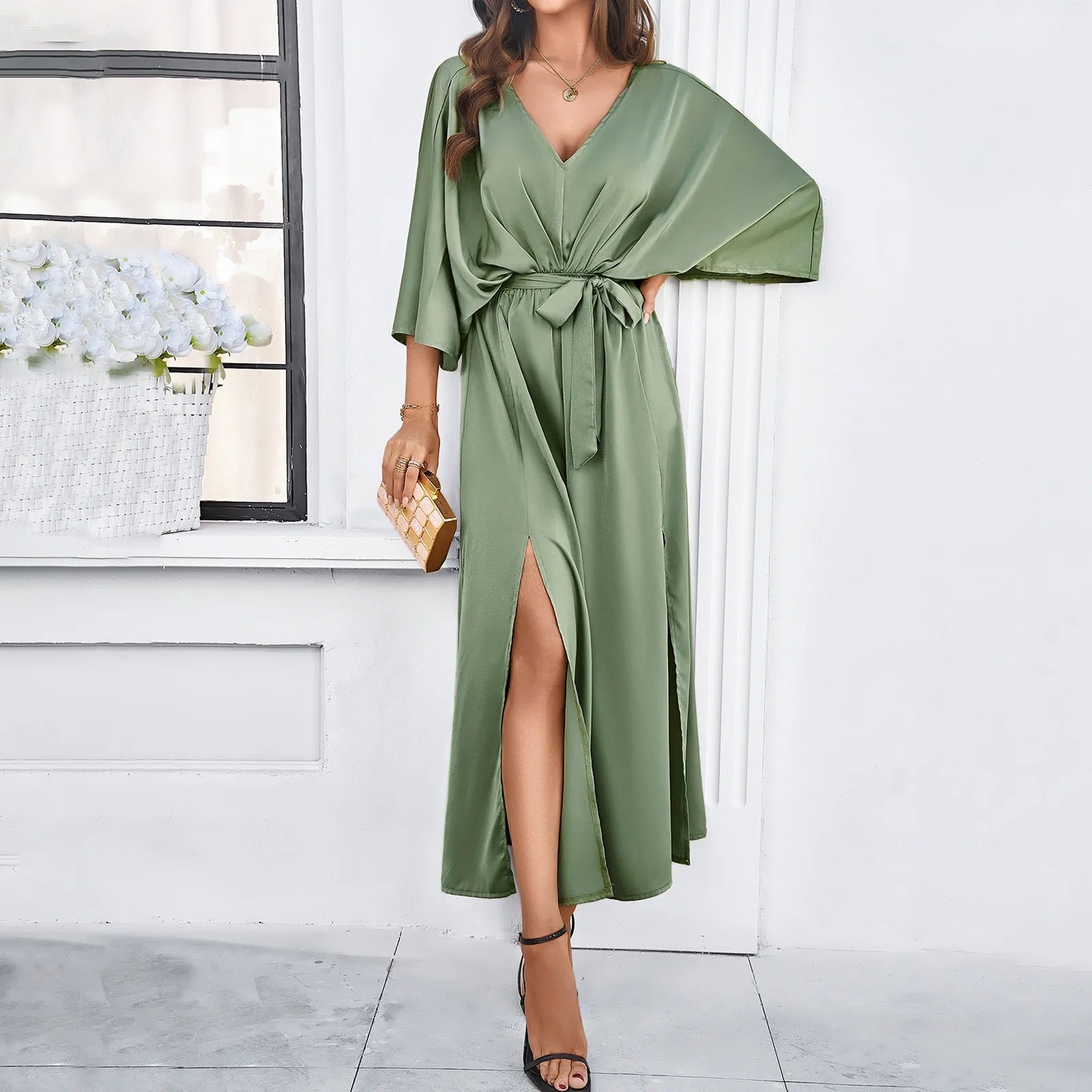 Loose Fit Maxi Dress