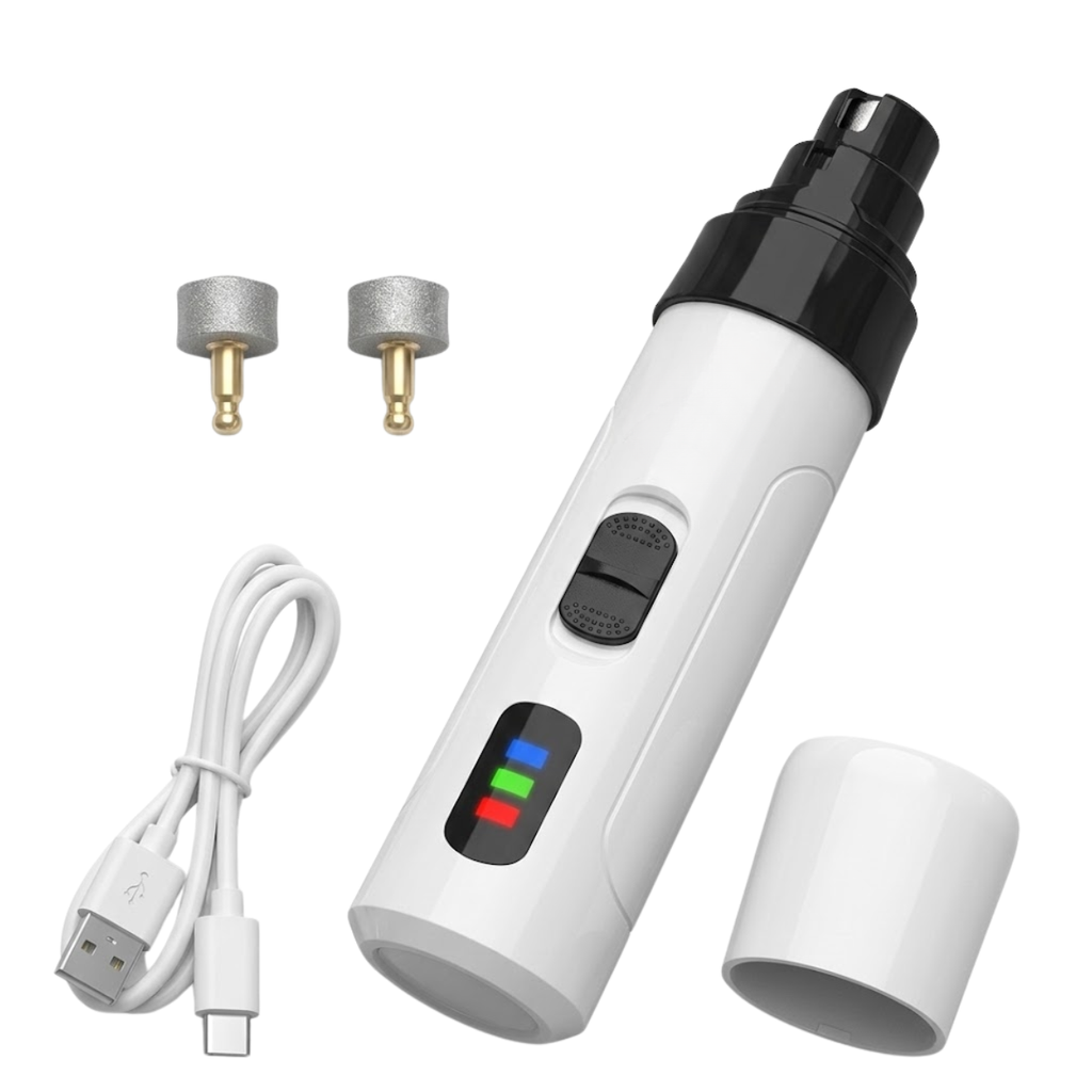 Electric Pet Nail Grinder Rechargeable USB Professional Dog and Cat Paws Nails Trimmer