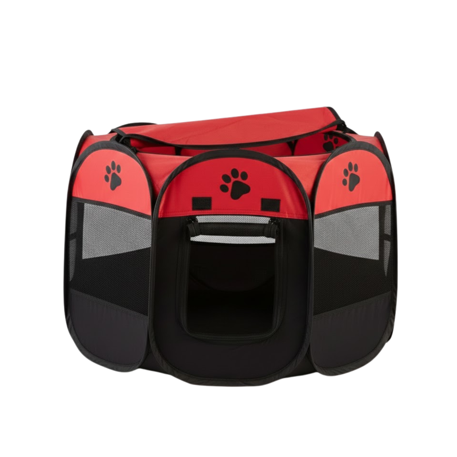 Foldable Pet Playpen Portable Octagonal Dog Exercise Pen for Indoor Outdoor Use