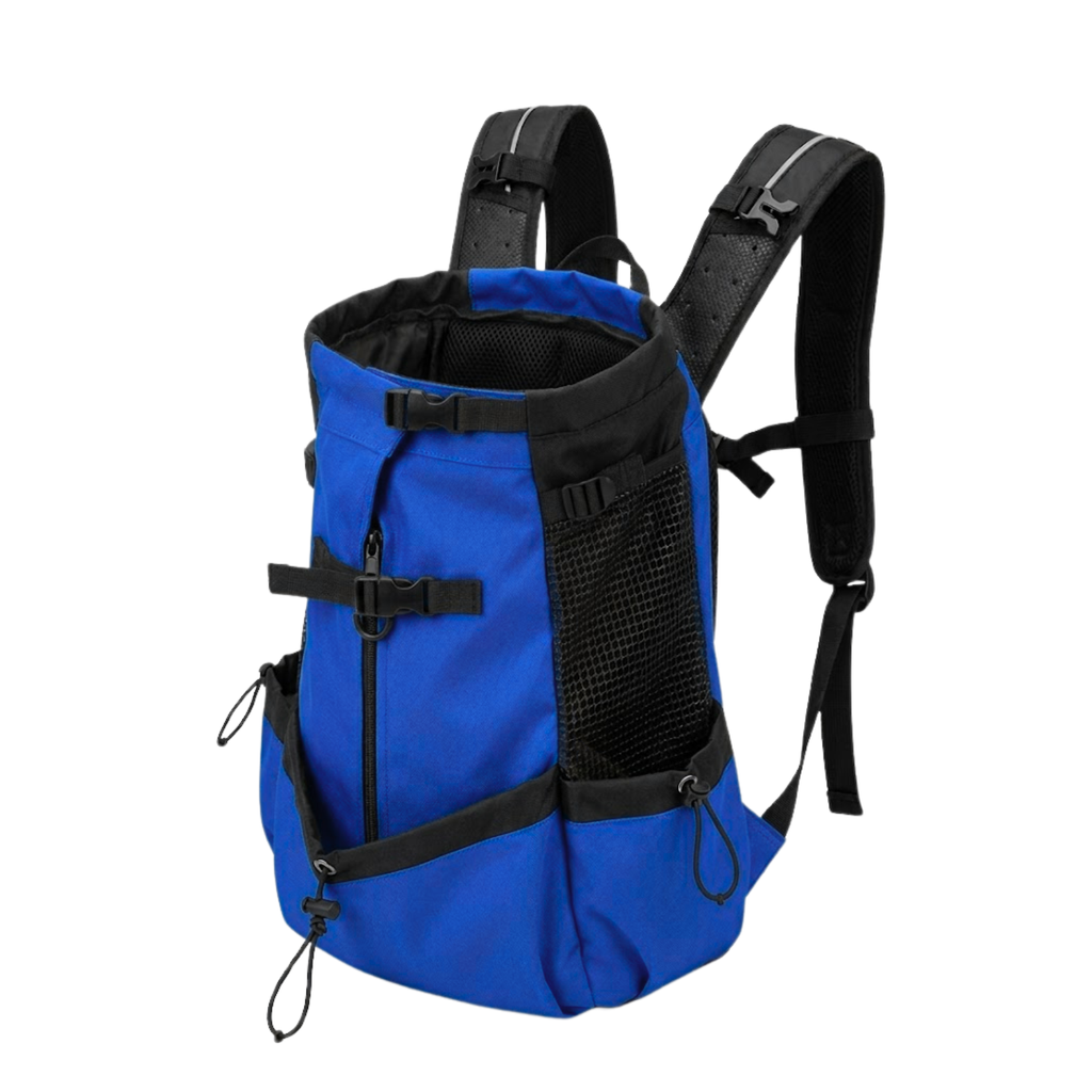 Dog Carrier Backpack Breathable Mesh Pet Travel Bag with Adjustable Shoulder Straps