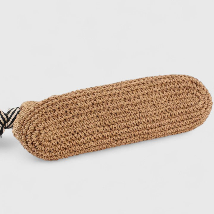 Large woven shoulder bag bohemian style