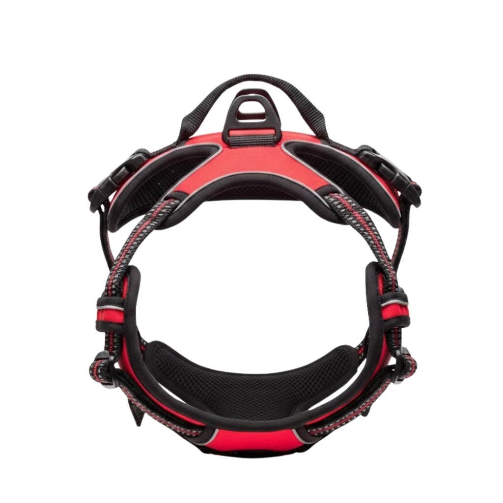 Reflective Dog Harness Vest with Adjustable Buckles and Breathable Mesh