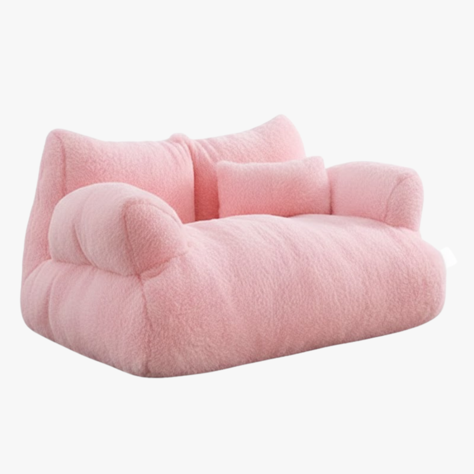 Cat Bed Dog Beds Easy Clean Soft Kitten Neck Bolster