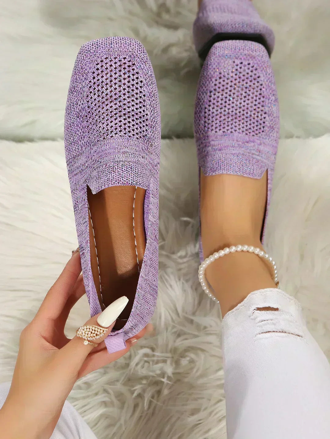 Breathable Knitted Everyday Comfort Loafers