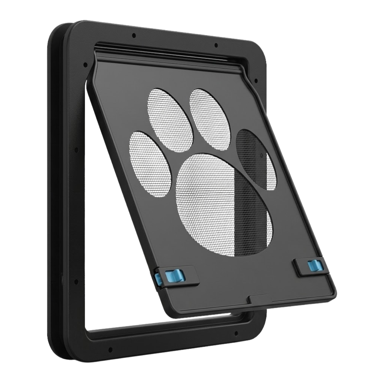 Magnetic Screen Pet Door for Cats and Dogs with Secure Locking System for Screen Doors