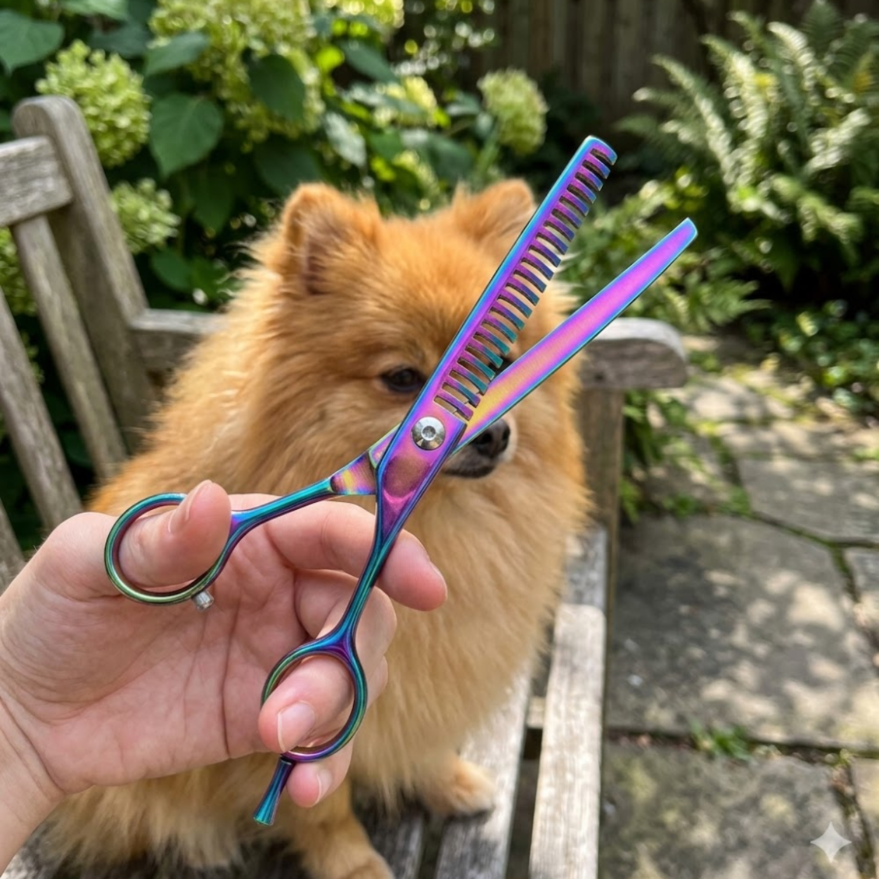 Dog Grooming Scissors Curved Thinning Shears Professional Pet Hair Cutting Tool