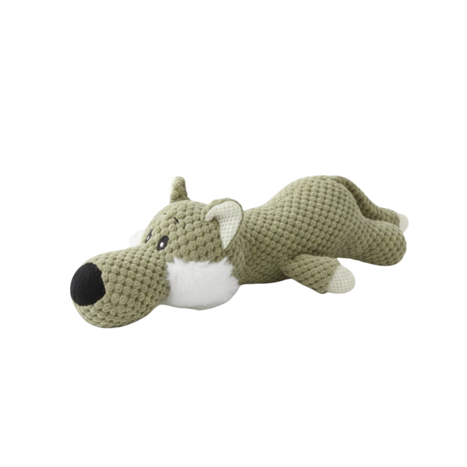 Cute Plush Squeak Dog Chewing Molar Toys
