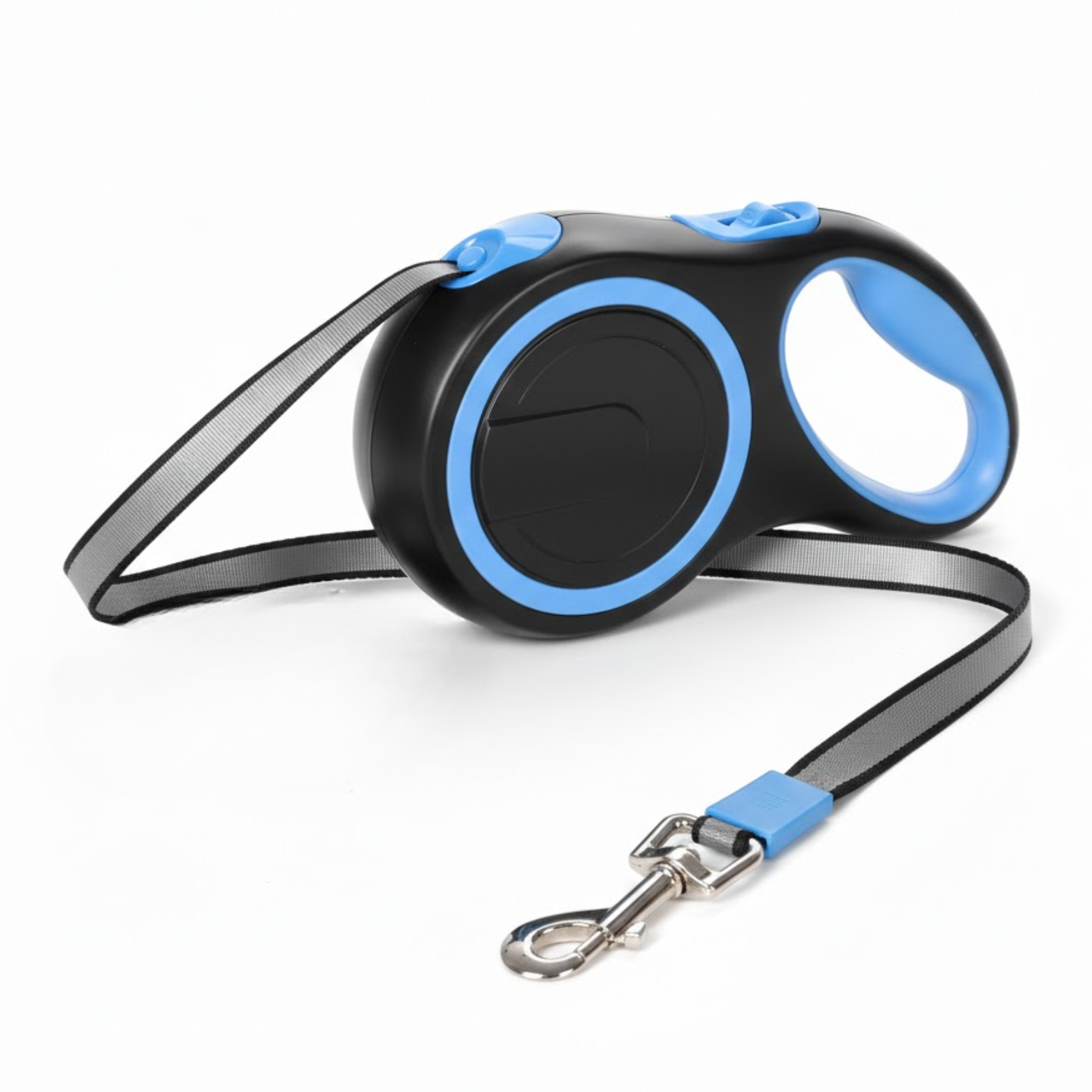Retractable Dog Leash with Heavy Duty Nylon Extendable Lead and Quick Release Lock