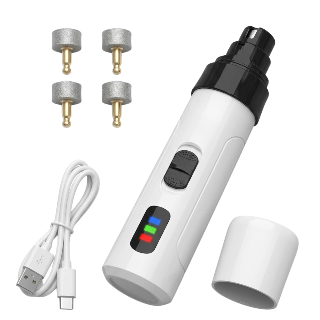 Electric Pet Nail Grinder Rechargeable USB Professional Dog and Cat Paws Nails Trimmer