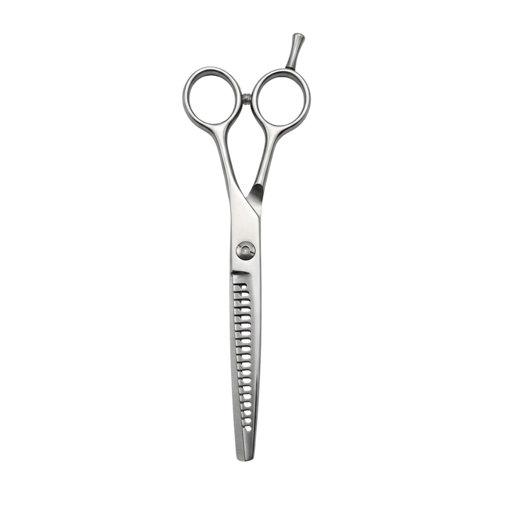 Stainless Steel Curved Pet Grooming Shears Professional Dog Cat Thinning Scissors