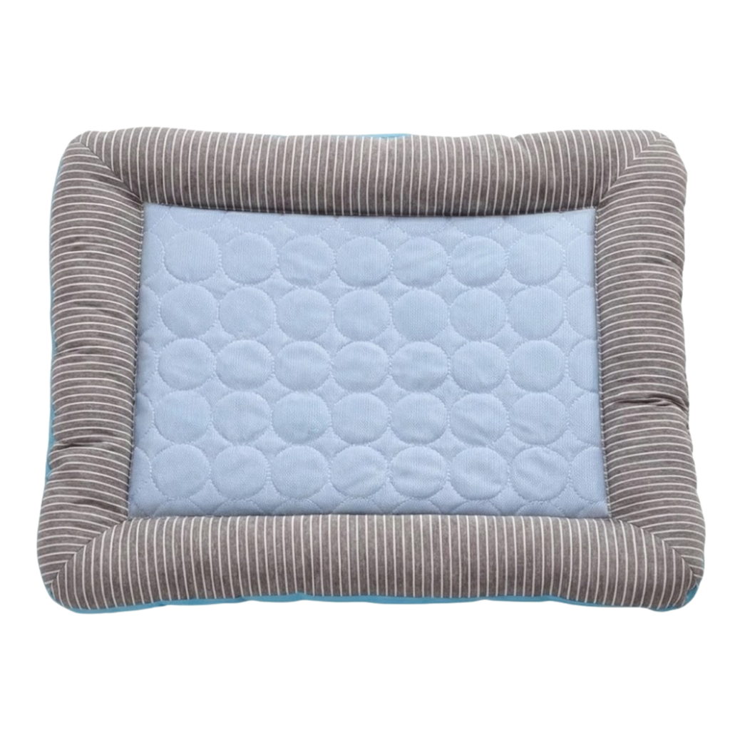 Ice Silk Dog Cooling Mat Breathable Cotton Pet Bed Washable Mattress for Cats