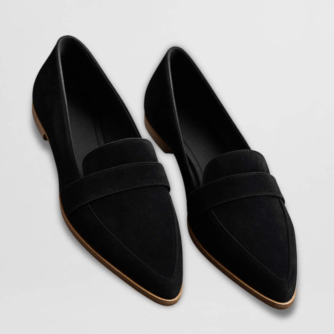Women’s slip-on loafers suede — flexible lightweight sole | casual daily wear