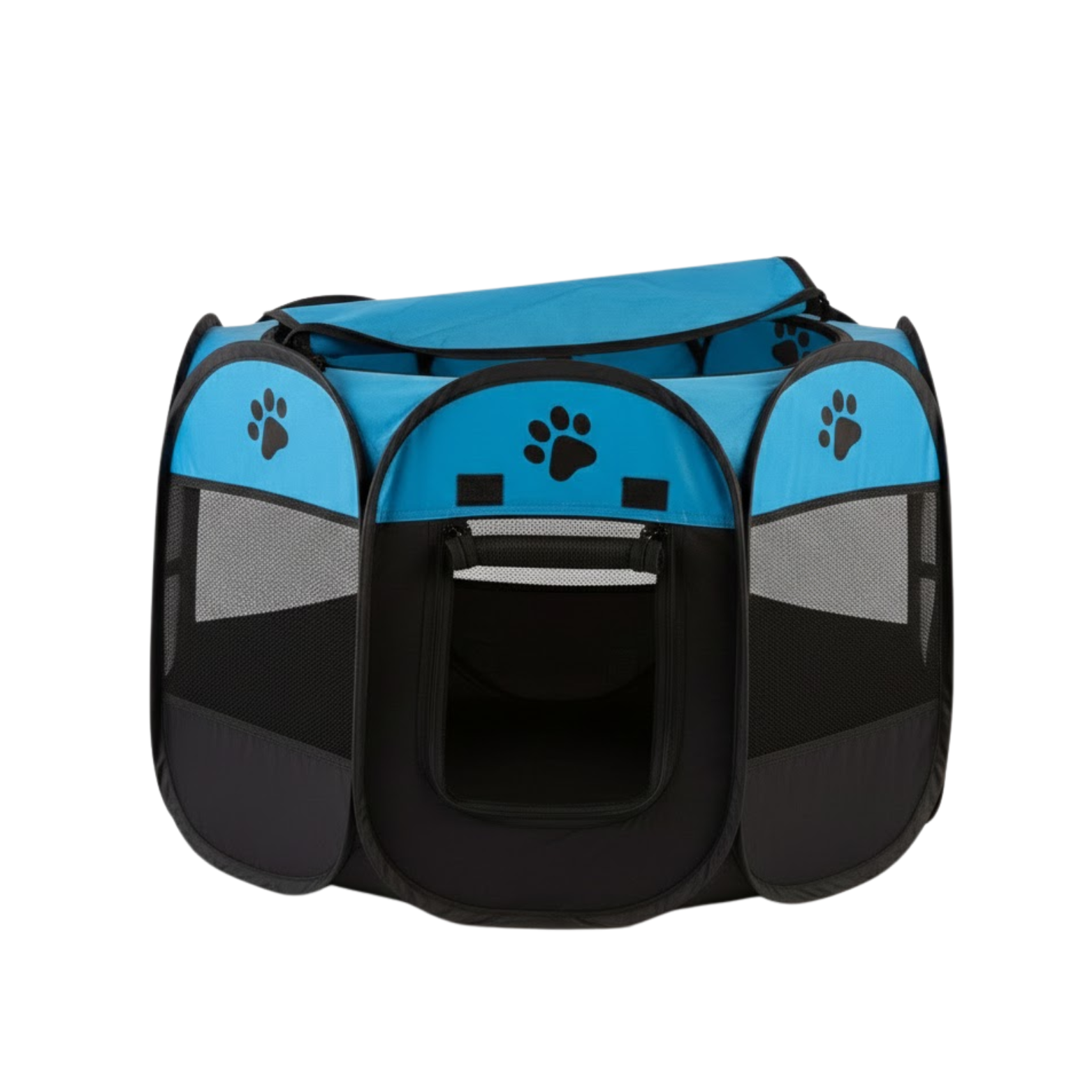 Foldable Pet Playpen Portable Octagonal Dog Exercise Pen for Indoor Outdoor Use