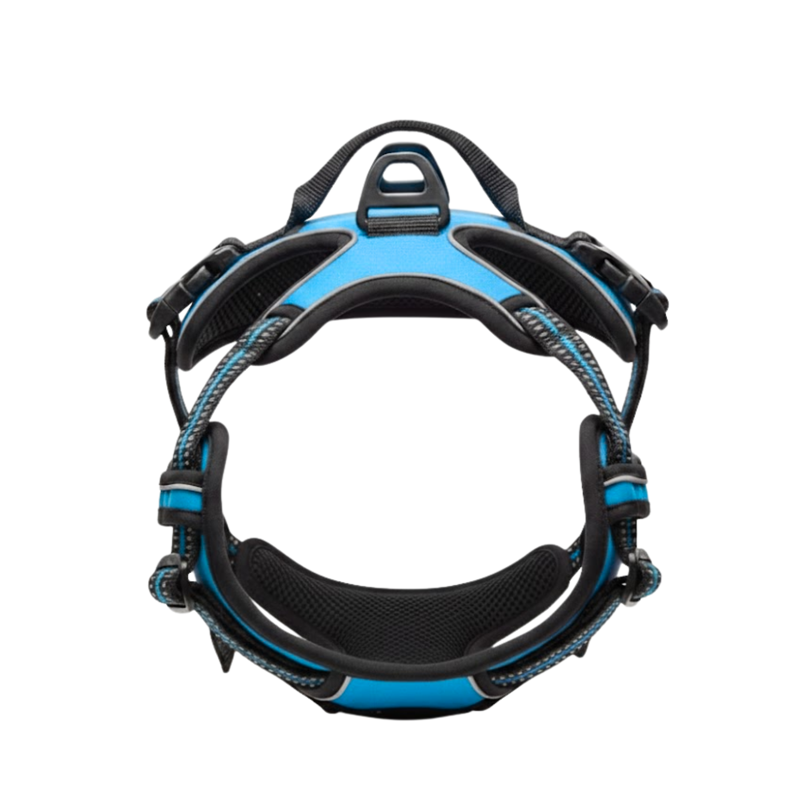 Reflective Dog Harness Vest with Adjustable Buckles and Breathable Mesh