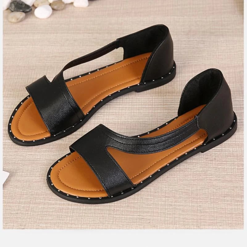 Women's summer sandals — slip-on style for casual beach outings