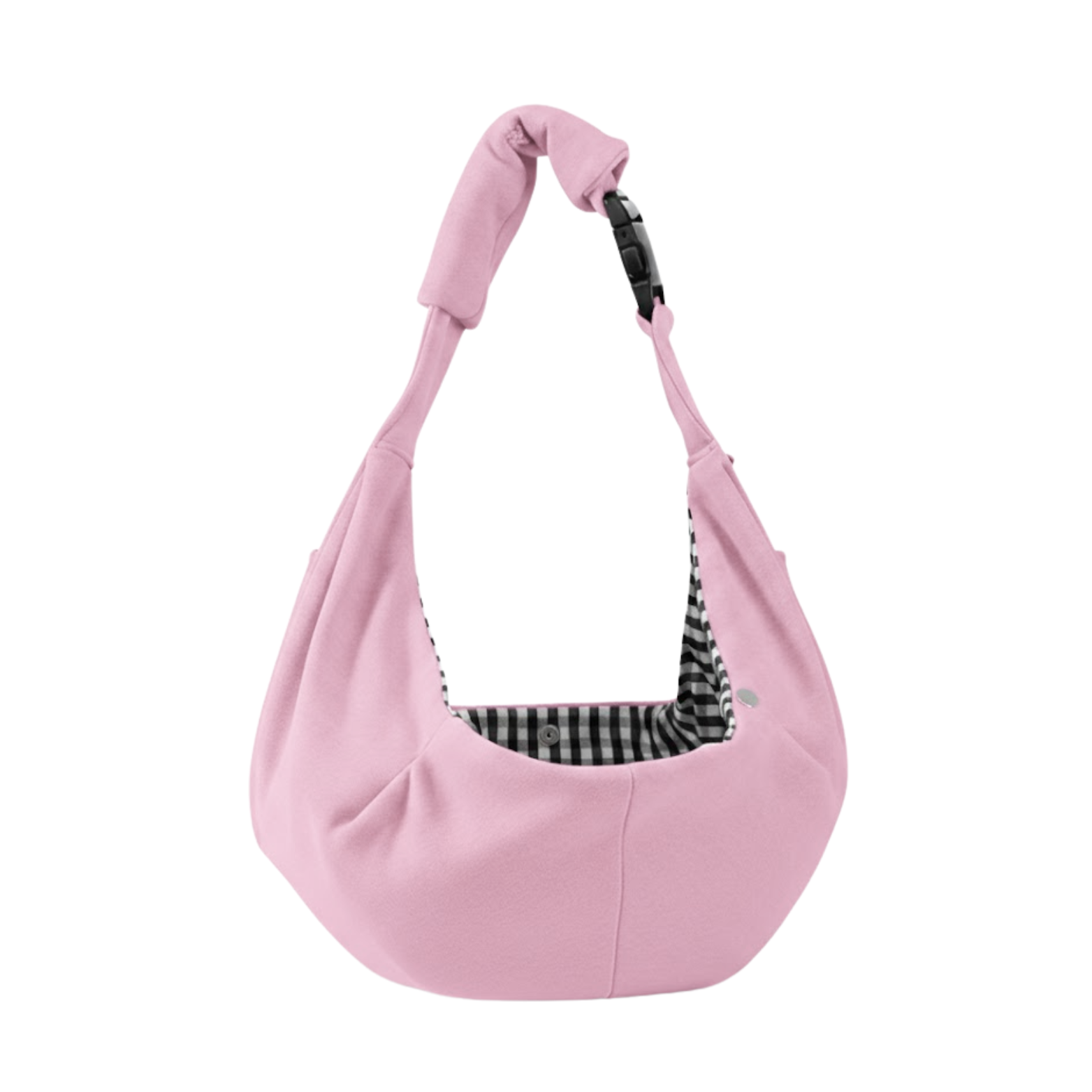 Pet Sling Carrier for Dogs and Cats with Adjustable Buckle Strap and Safety Hook
