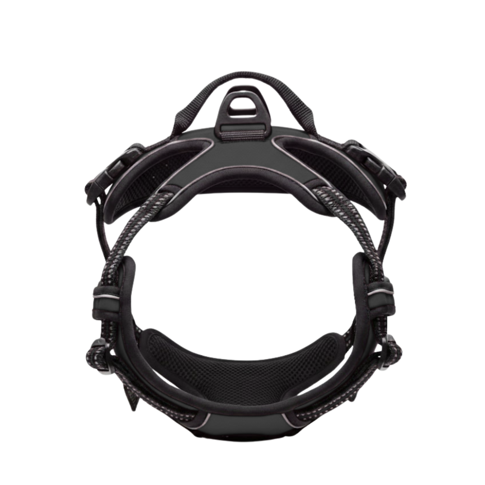 Reflective Dog Harness Vest with Adjustable Buckles and Breathable Mesh