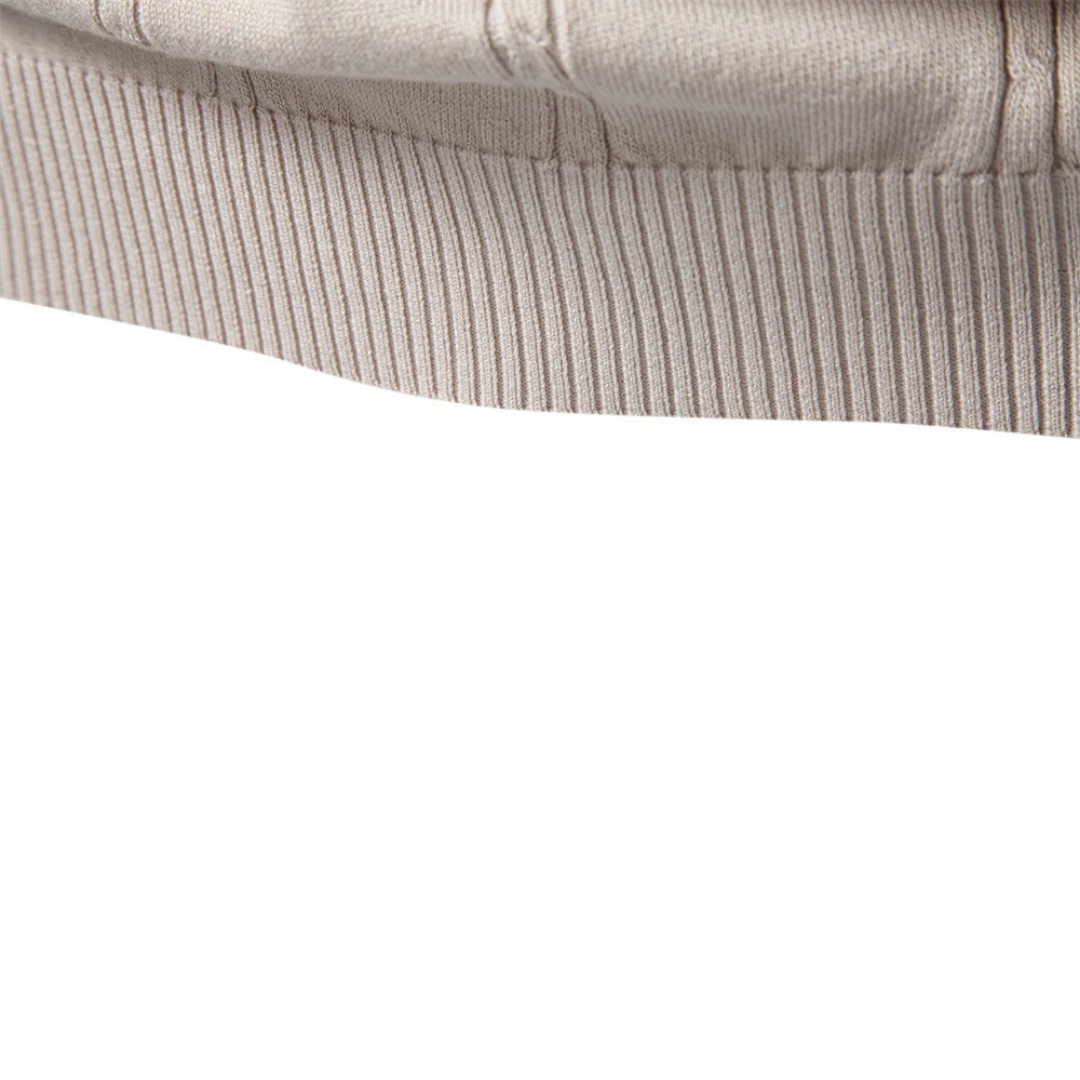 Polo shirt for men — modern fit ribbed texture — daily casual style