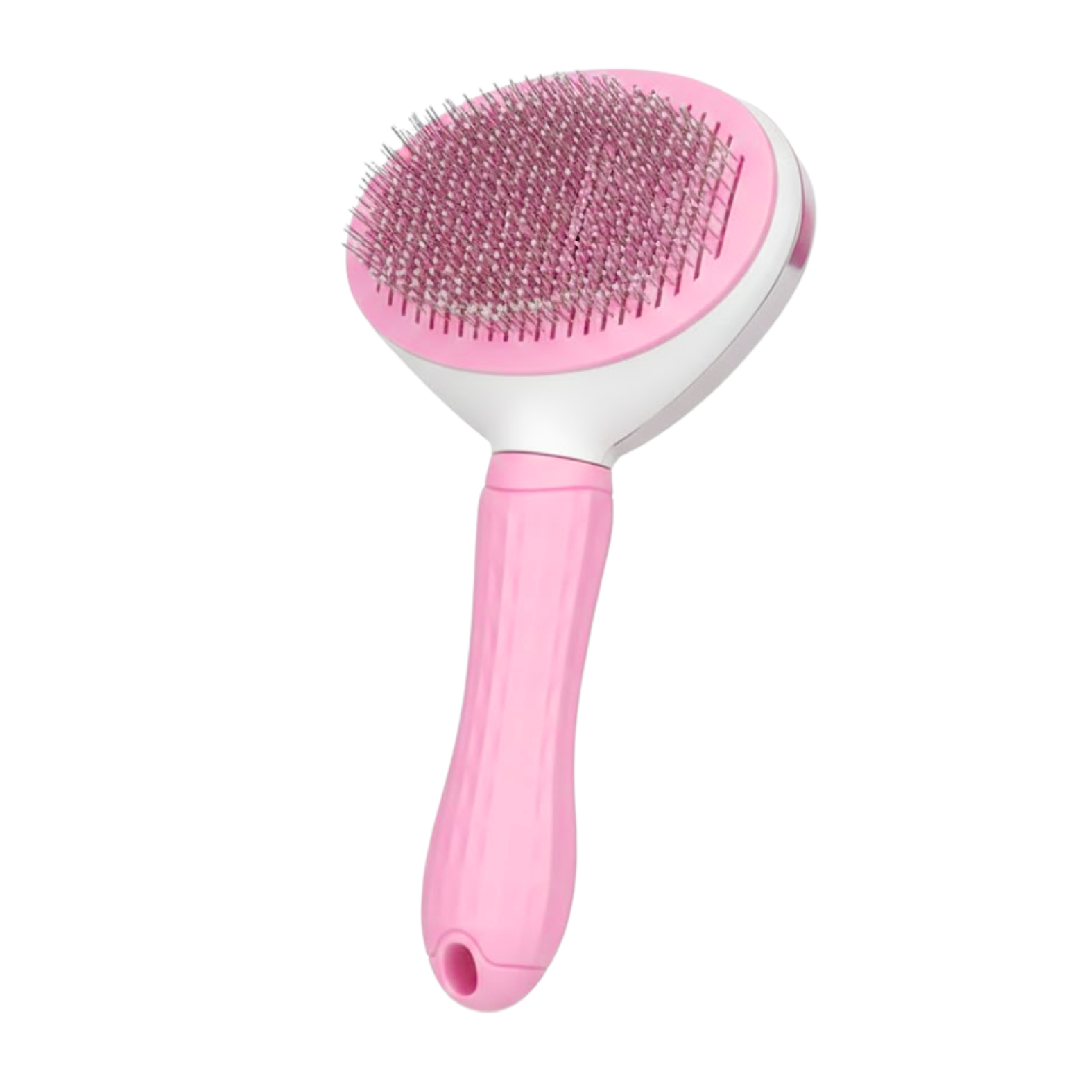 Self-Cleaning Slicker Brush Stainless Steel Pet Grooming Shedding Comb for Dogs Cats
