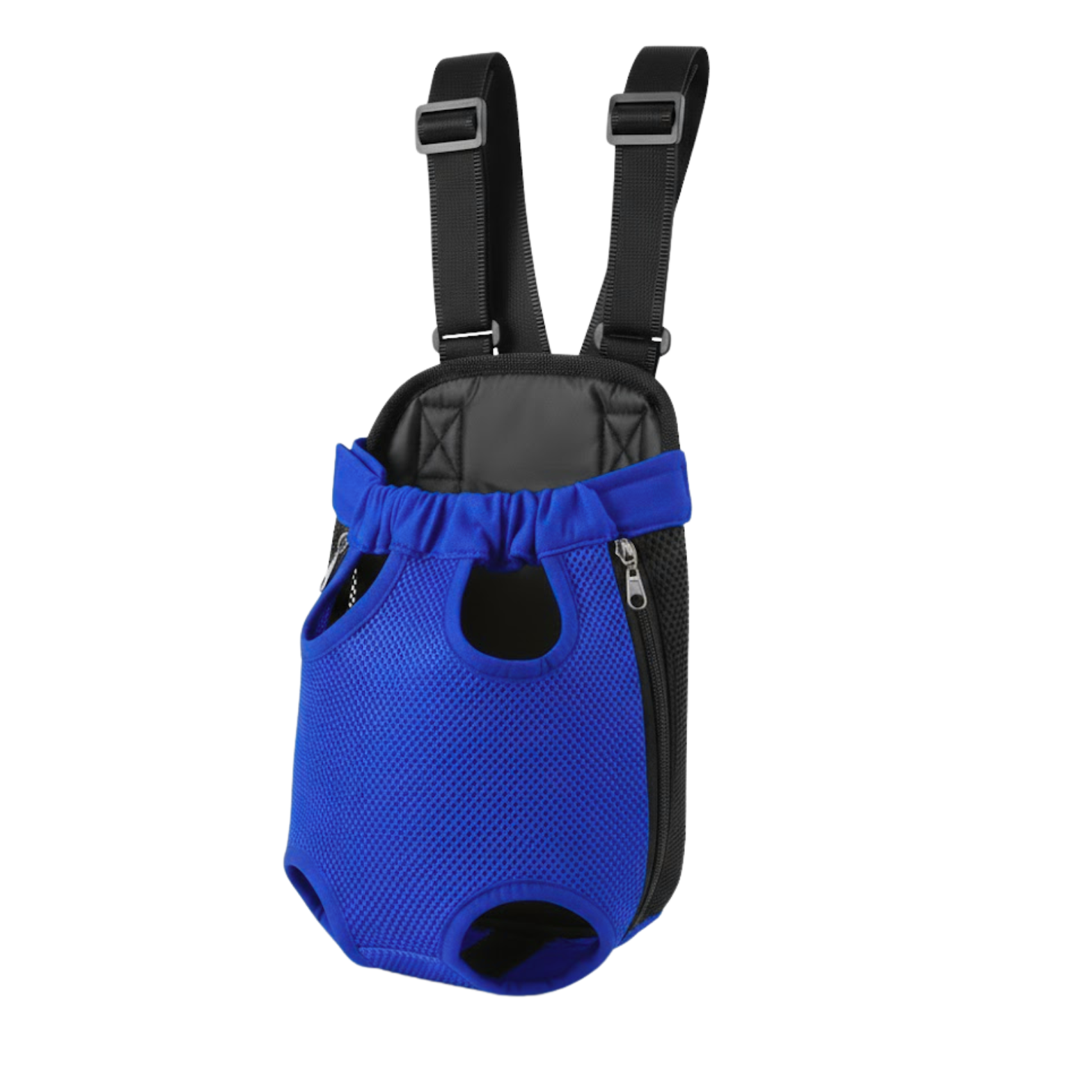 Adjustable Dog Carrier Backpack with Legs Out Design and Breathable Cotton Mesh