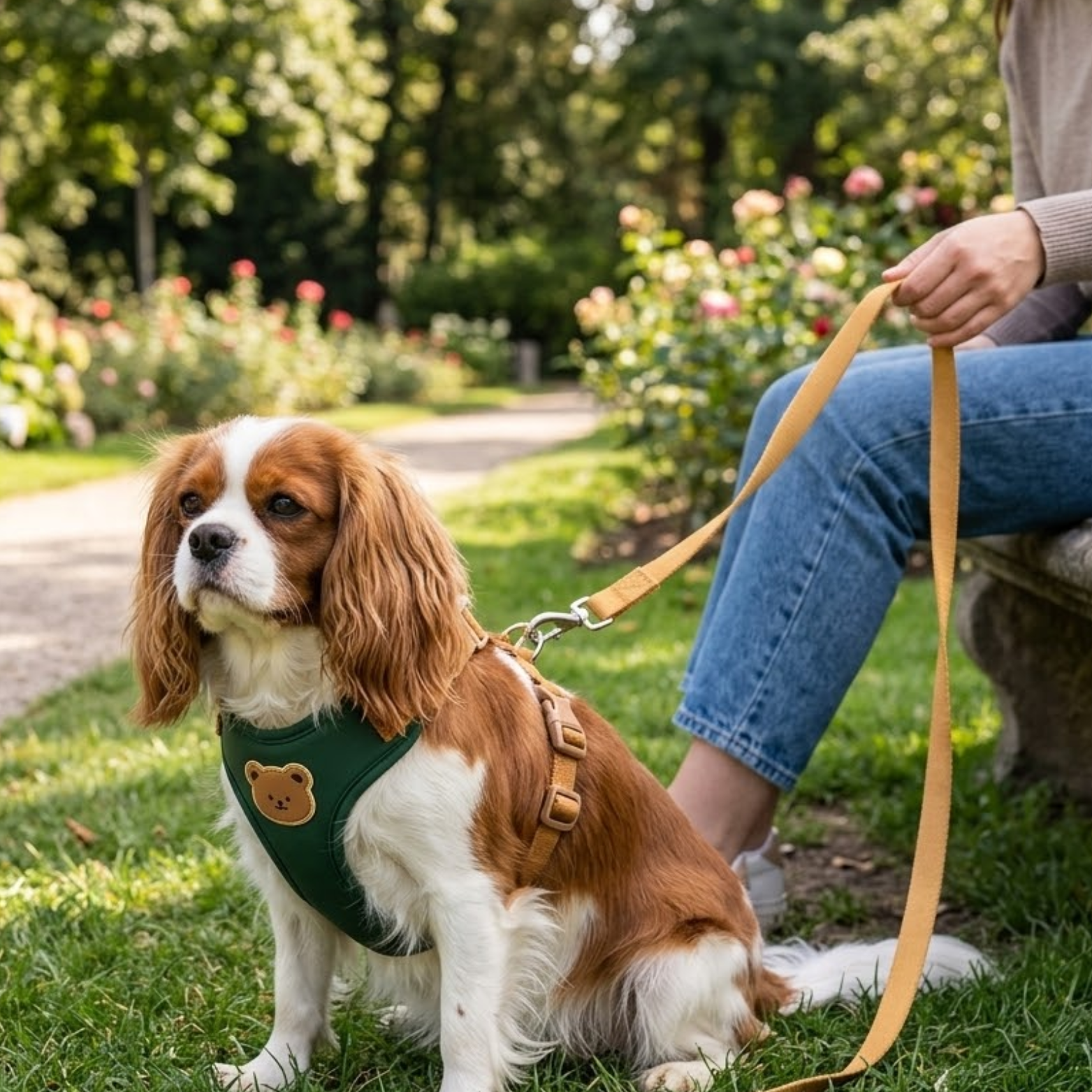 Pet Harness and Leash Set Adjustable Anti-Escape Vest for Small Dogs and Cats