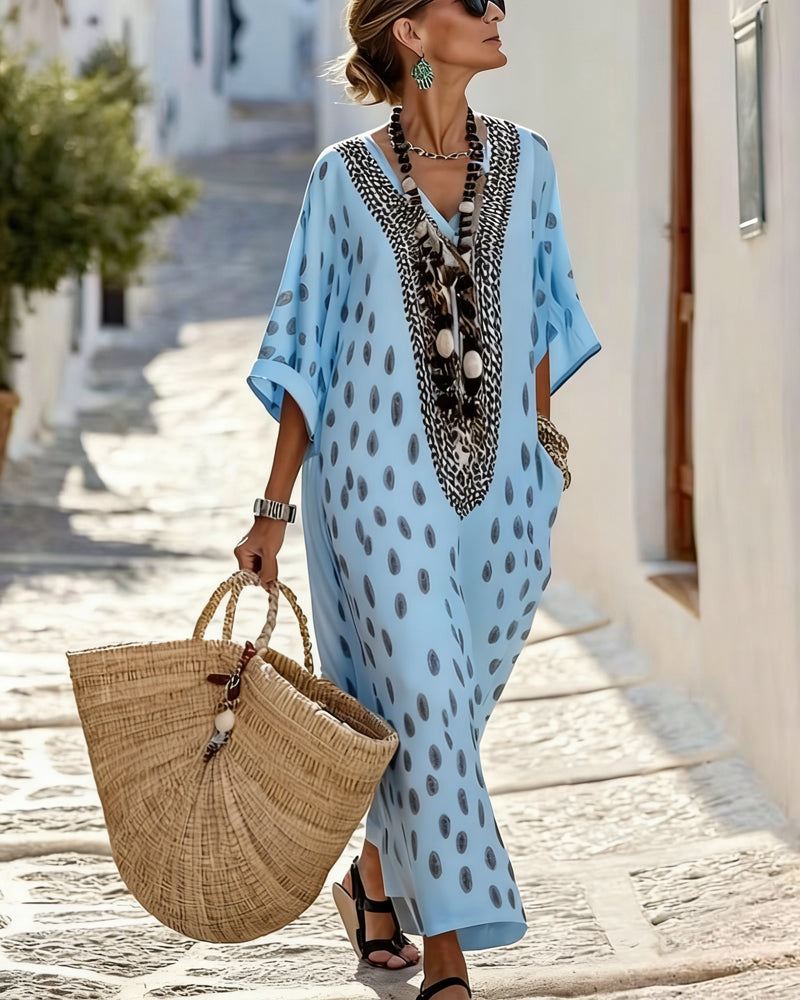 Women's Maxi Kaftan Dress