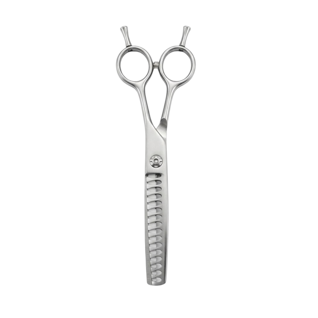 Stainless Steel Curved Pet Grooming Shears Professional Dog Cat Thinning Scissors