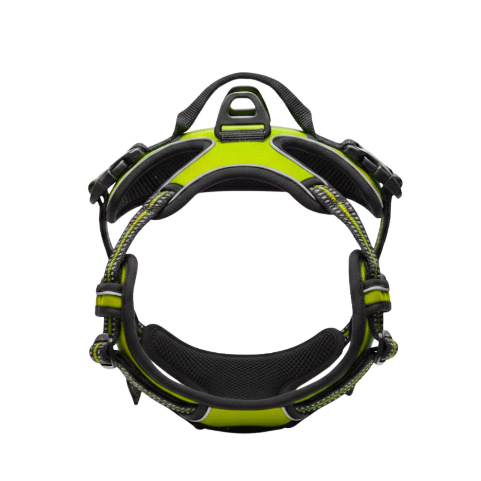 Reflective Dog Harness Vest with Adjustable Buckles and Breathable Mesh
