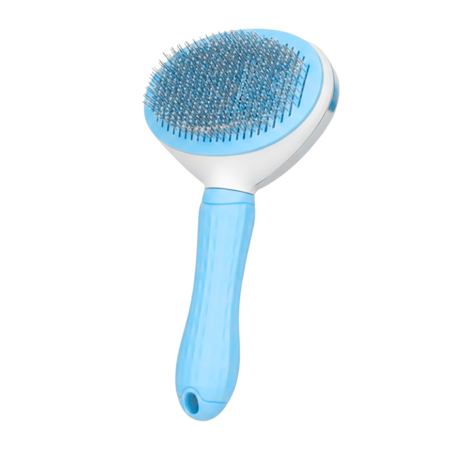 Self-Cleaning Slicker Brush Stainless Steel Pet Grooming Shedding Comb for Dogs Cats