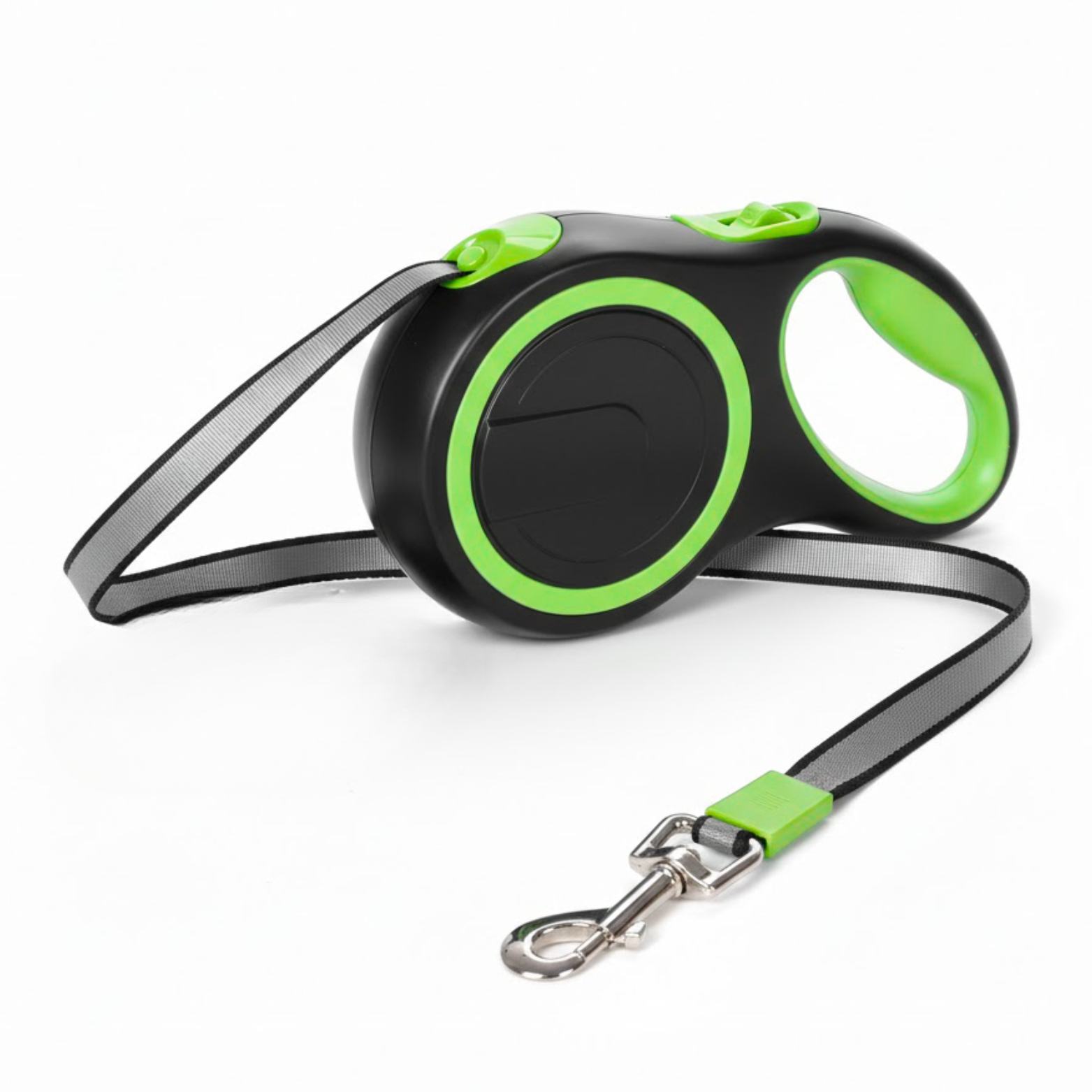 Retractable Dog Leash with Heavy Duty Nylon Extendable Lead and Quick Release Lock