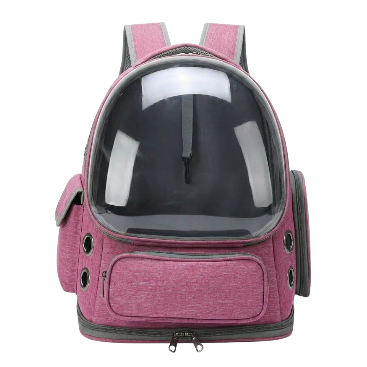 Transparent Pet Cat Carrier Backpack Breathable Outdoor Travel Bag for Small Dogs
