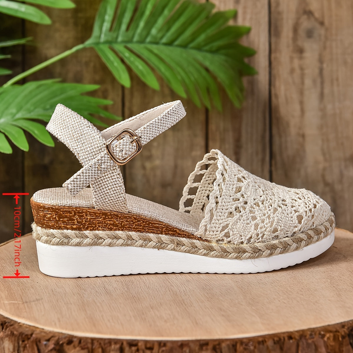 Women's adjustable sandals - breathable mesh straps beach vacation