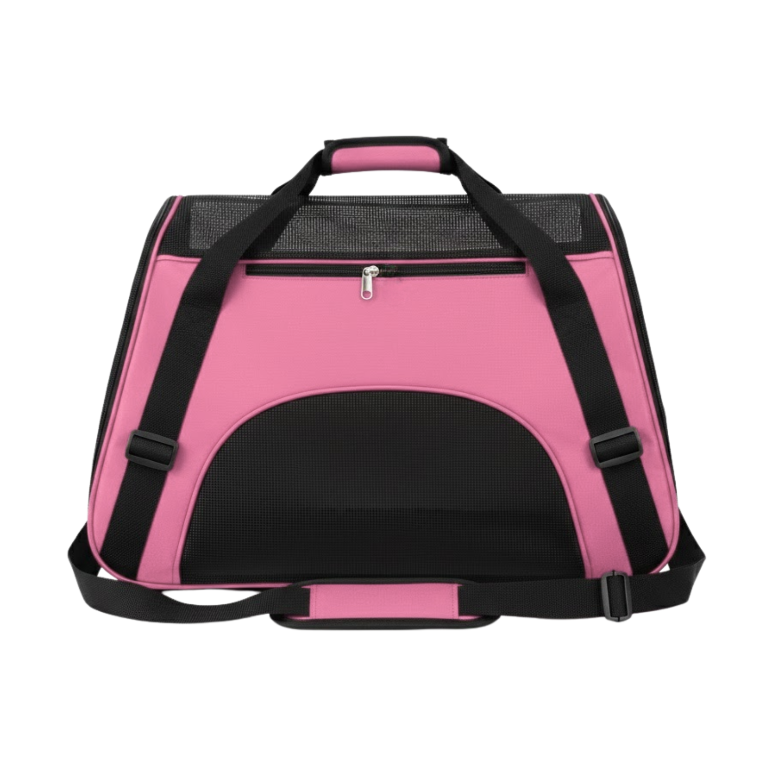 Soft-Sided Pet Carrier Bag Breathable Mesh Foldable Oxford Travel Handbag for Cats Dogs