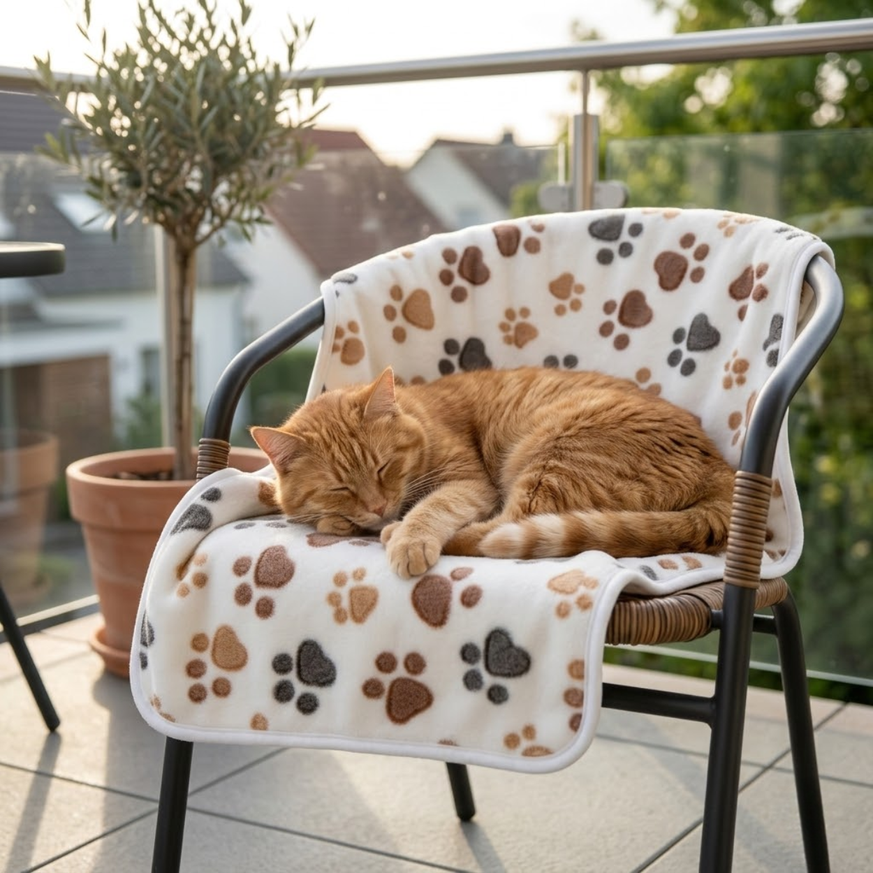 Soft Flannel Pet Blanket Breathable Coral Fleece Sleeping Mat for Dogs and Cats